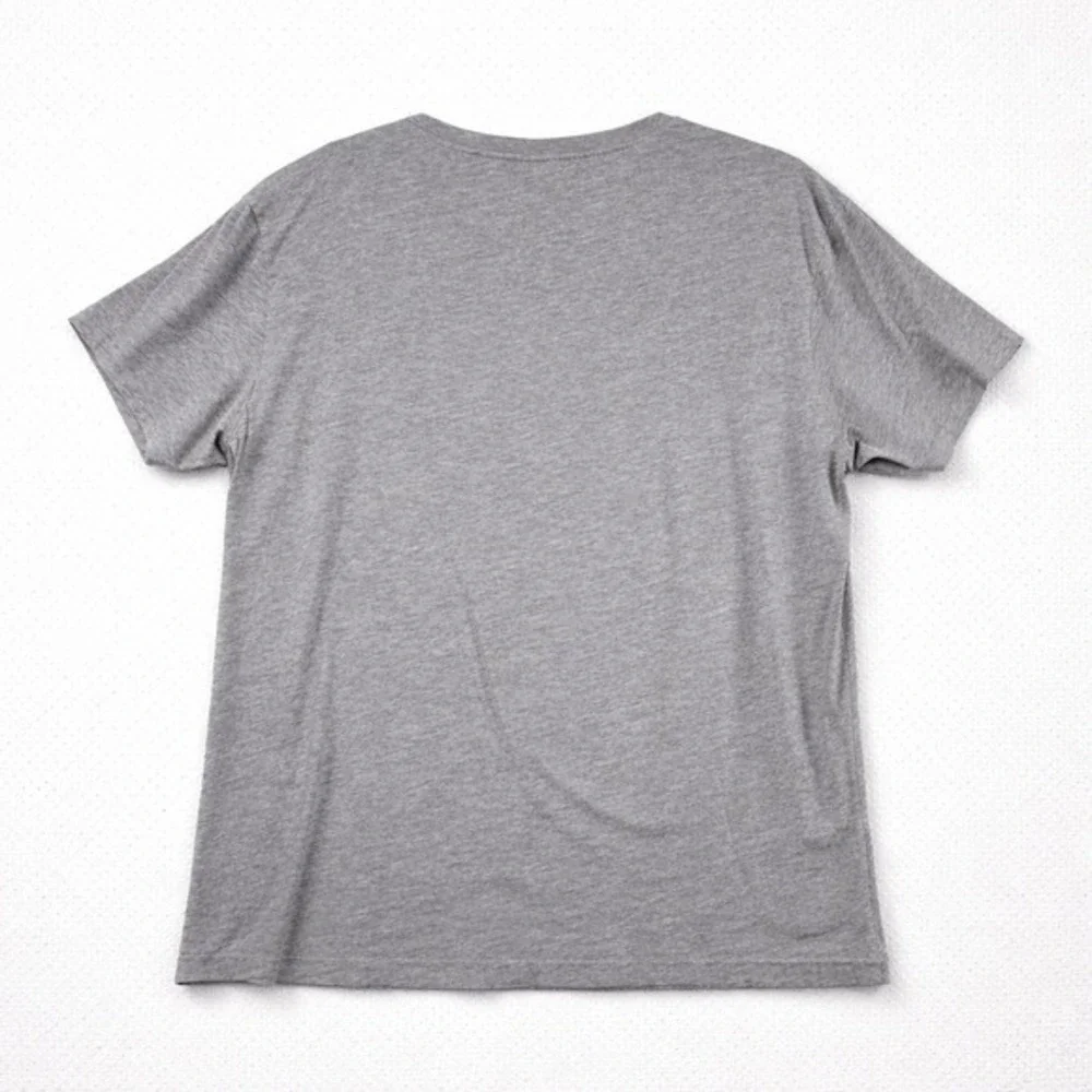 Polo Ralph Lauren Mens T-Shirt Large Gray Short Sleeve Crewneck Pony Logo Cotton